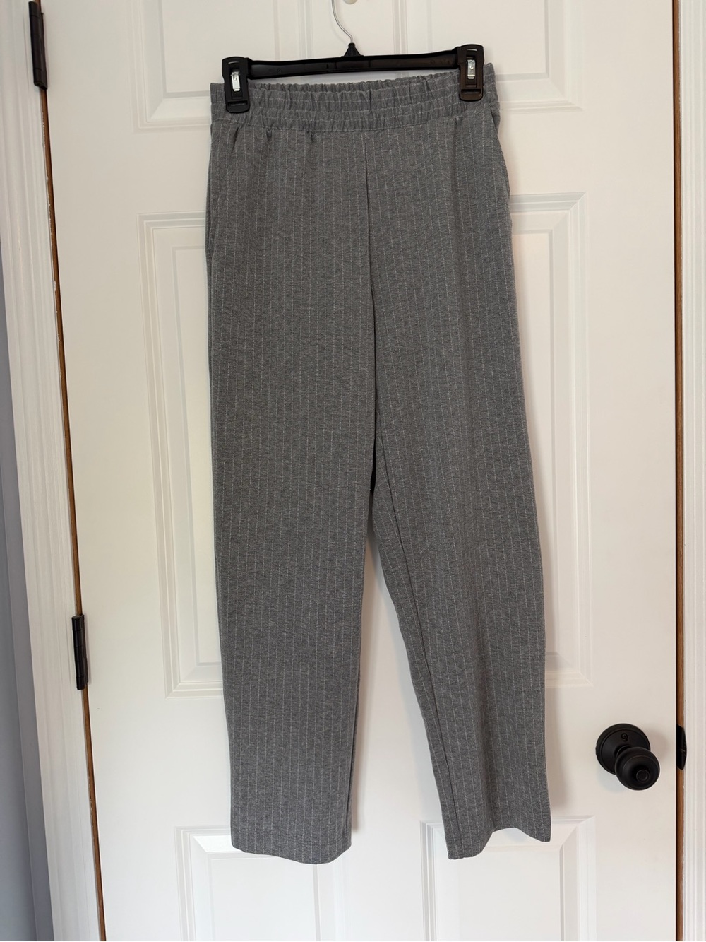 a new day Gray with white stripe Pull-On Pants